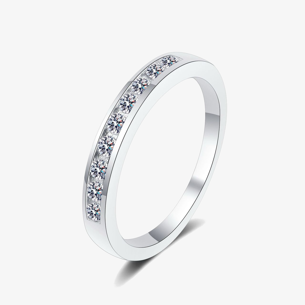 0.27CT Moissanite Ring