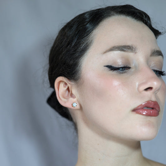 1.0ct Classic Moissanite Earrings - My Store