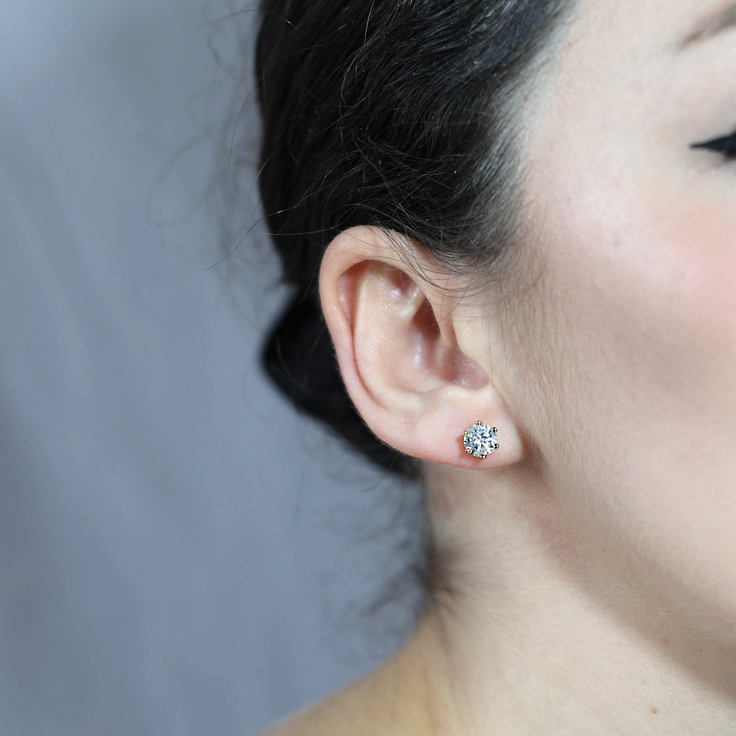 1.0ct Classic Moissanite Earrings