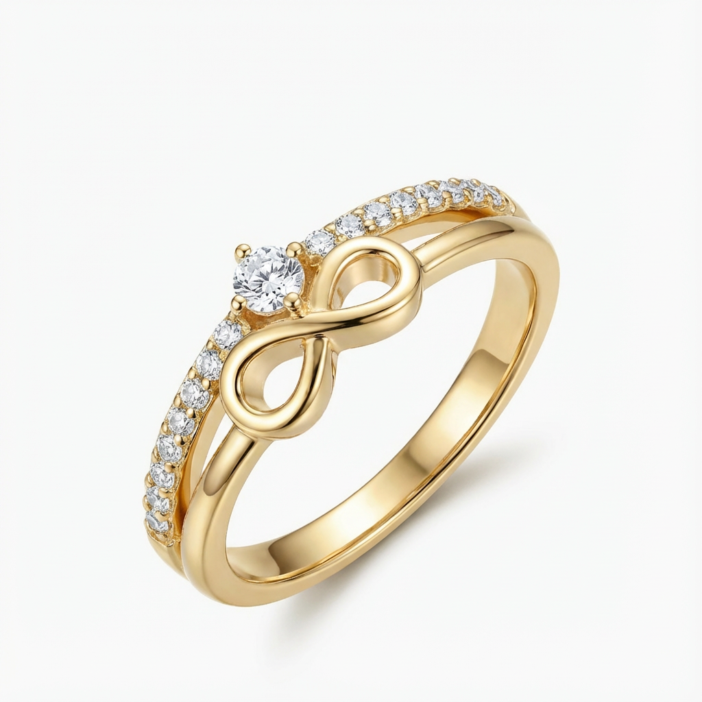 Eternity Symbol Moissanite Ring - My Store