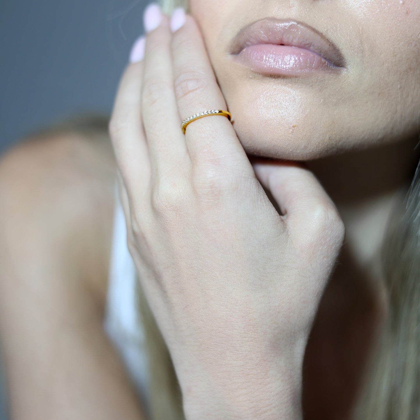 Eternity Moissanite Ring - My Store