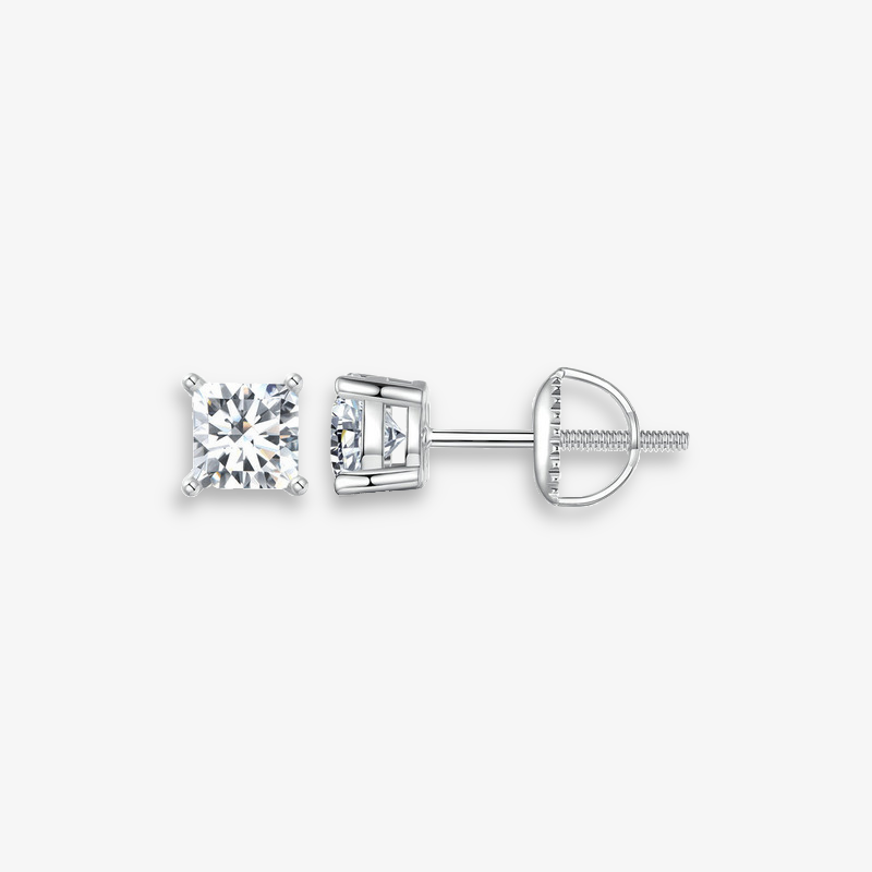 0.6ct Stud Moissanite Earrings