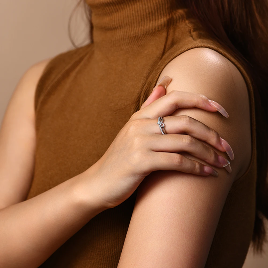 Eternity Symbol Moissanite Ring - My Store