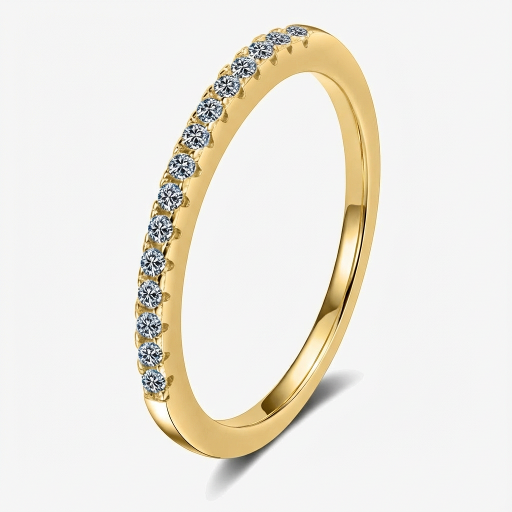 Eternity Moissanite Ring - My Store