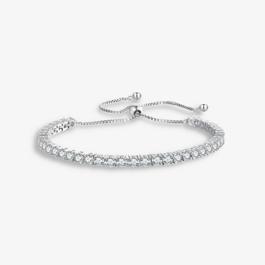 3.9ct Round-Cut Tennis Moissanite Bracelet - My Store