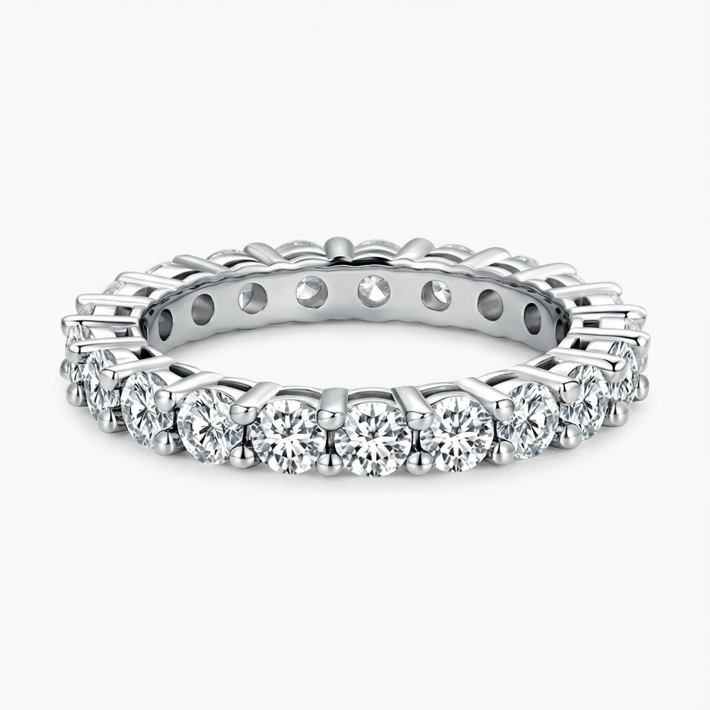 Eternal Grace Moissanite Band - My Store