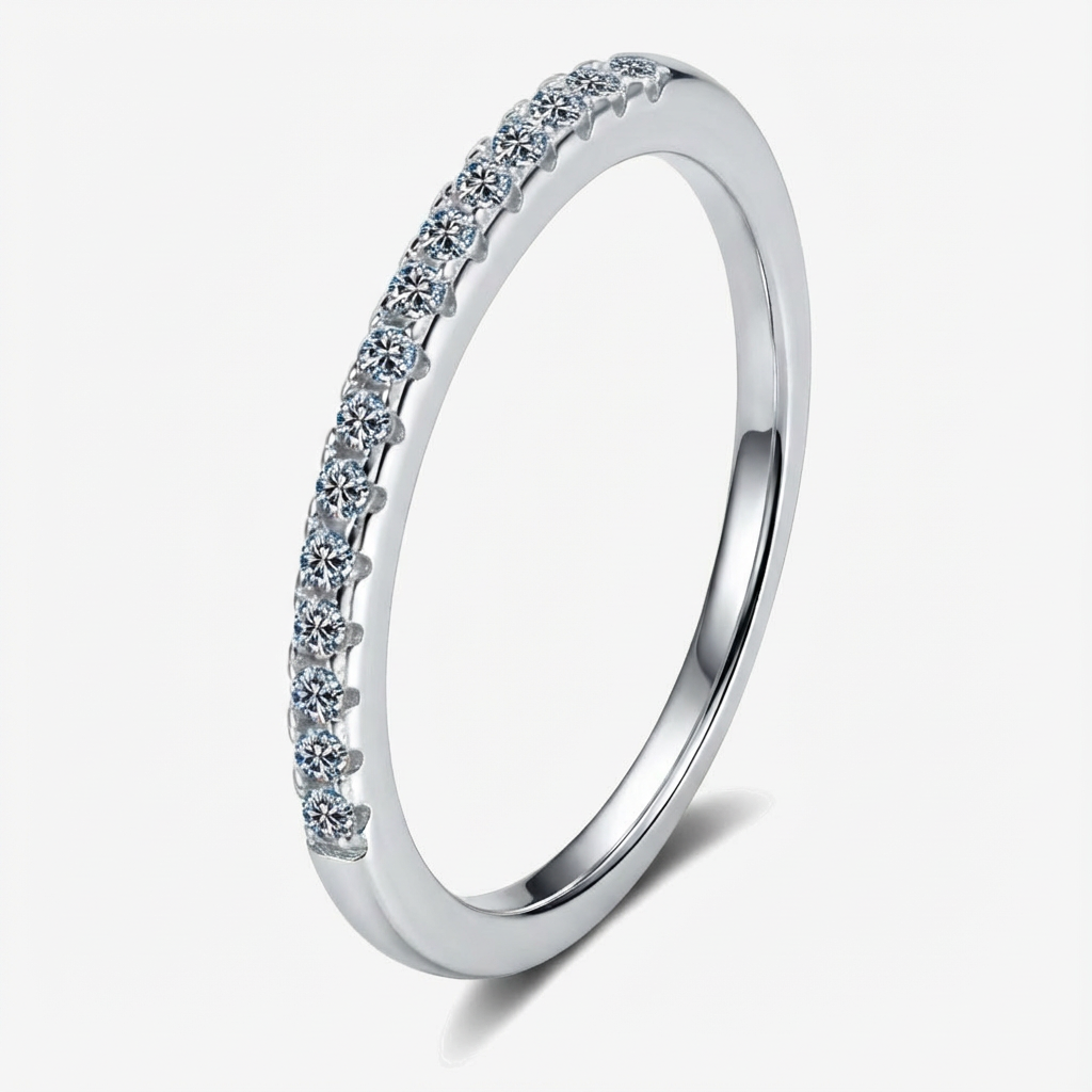 Eternity Moissanite Ring - My Store