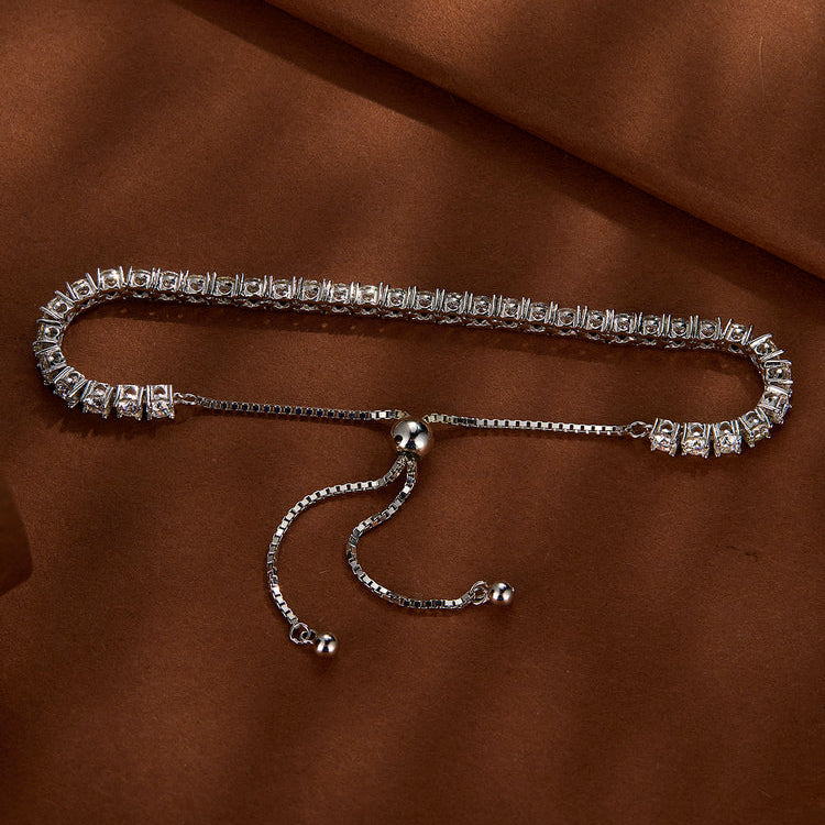 3.9ct Round-Cut Tennis Moissanite Bracelet - My Store