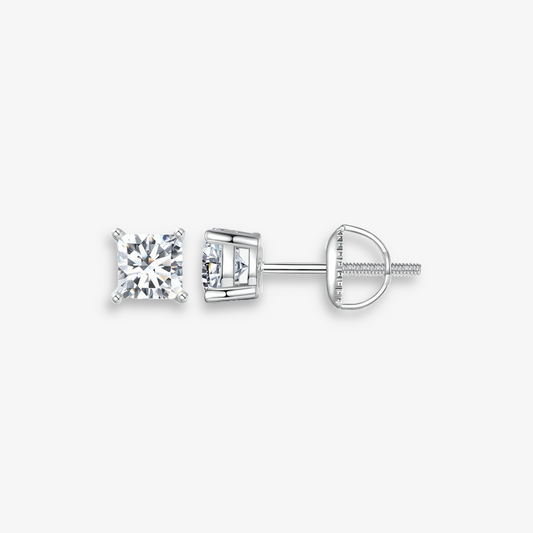 0.6ct Stud Moissanite Earrings