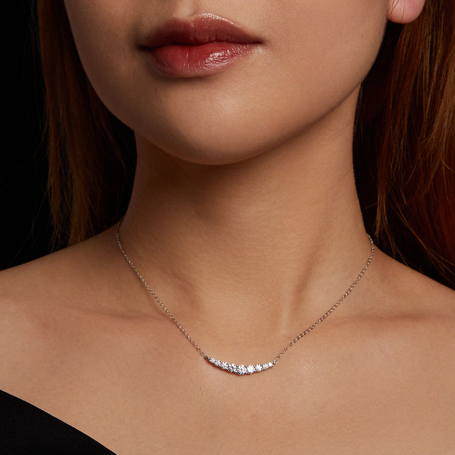 1.1ct Moissanite Necklace
