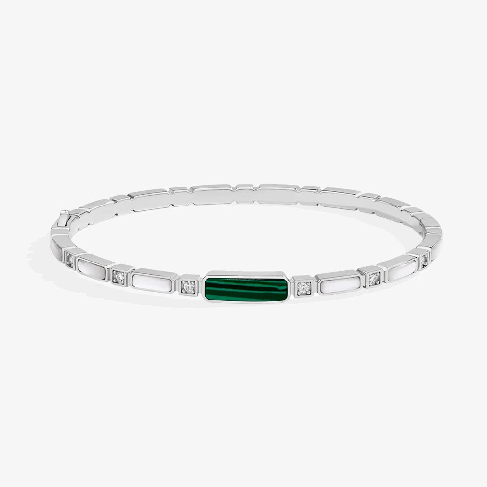 Pavé Link Bangle Bracelet - My Store
