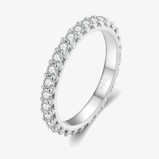 Full Eternity Moissanite Ring - My Store